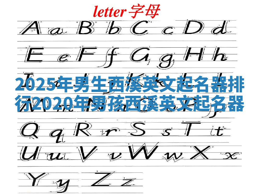 2025年男生西溪英文起名器排行 2020年男孩西溪英文起名器