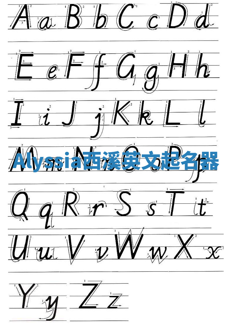 Alyssia西溪英文起名器 Alyssia西溪英文起名器