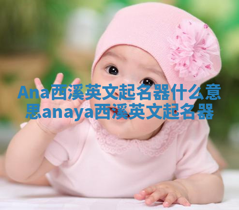 Ana西溪英文起名器什么意思 anaya西溪英文起名器 Ana西溪英文起名器什么意思 anaya西溪英文起名器