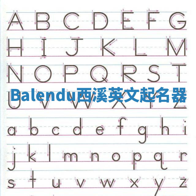 Balendu西溪英文起名器