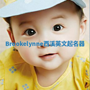 Brookelynne西溪英文起名器