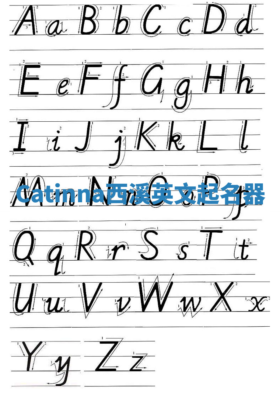 Catinna西溪英文起名器