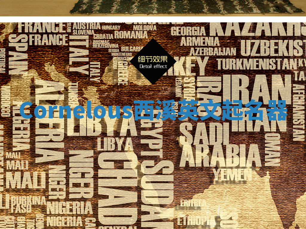 Cornelous西溪英文起名器