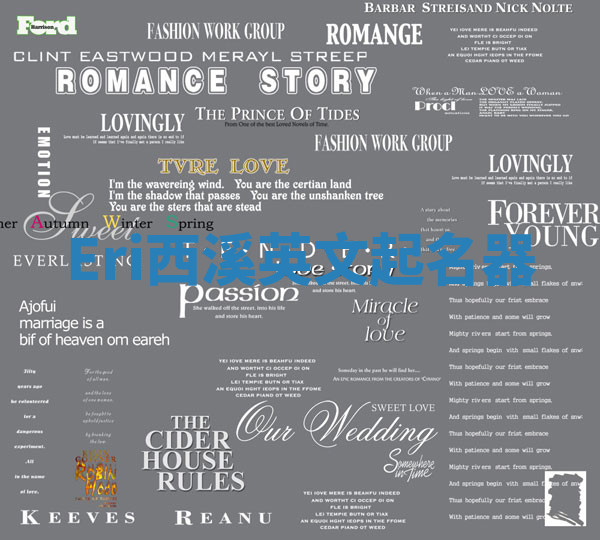 Eri西溪英文起名器 Eri西溪英文起名器