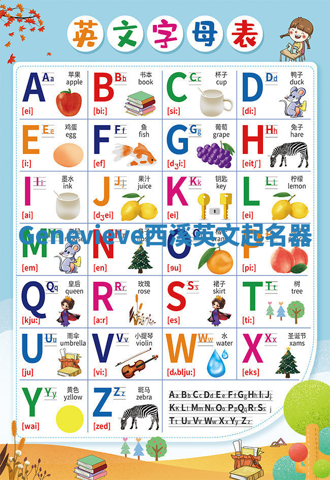 Genevieve西溪英文起名器