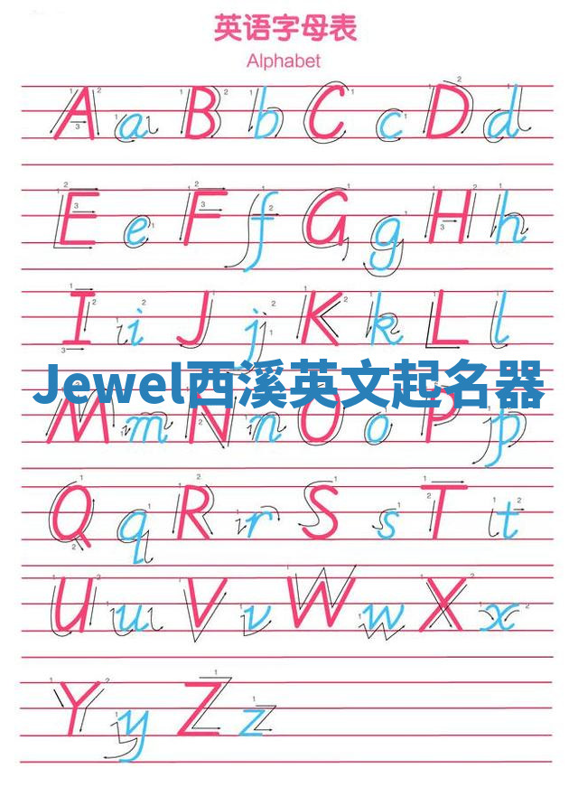 Jewel西溪英文起名器