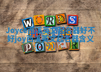Joyce西溪英文起名器好不好 joy西溪英文起名器含义