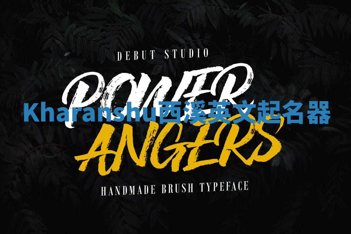 Kharanshu西溪英文起名器 Kharanshu西溪英文起名器