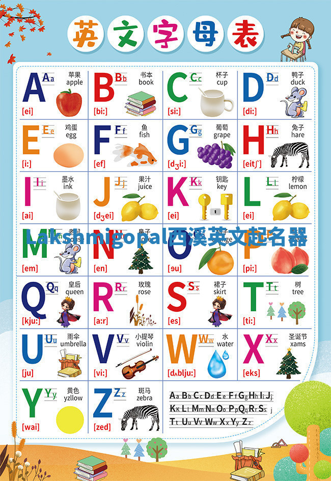 Lakshmigopal西溪英文起名器