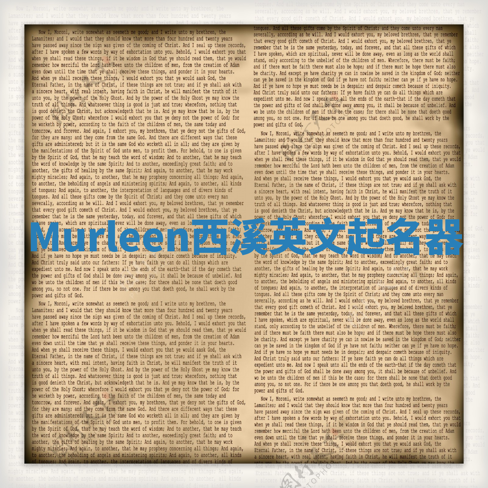 Murleen西溪英文起名器 Murleen西溪英文起名器