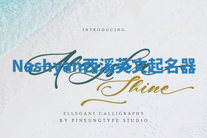 Nashyah西溪英文起名器