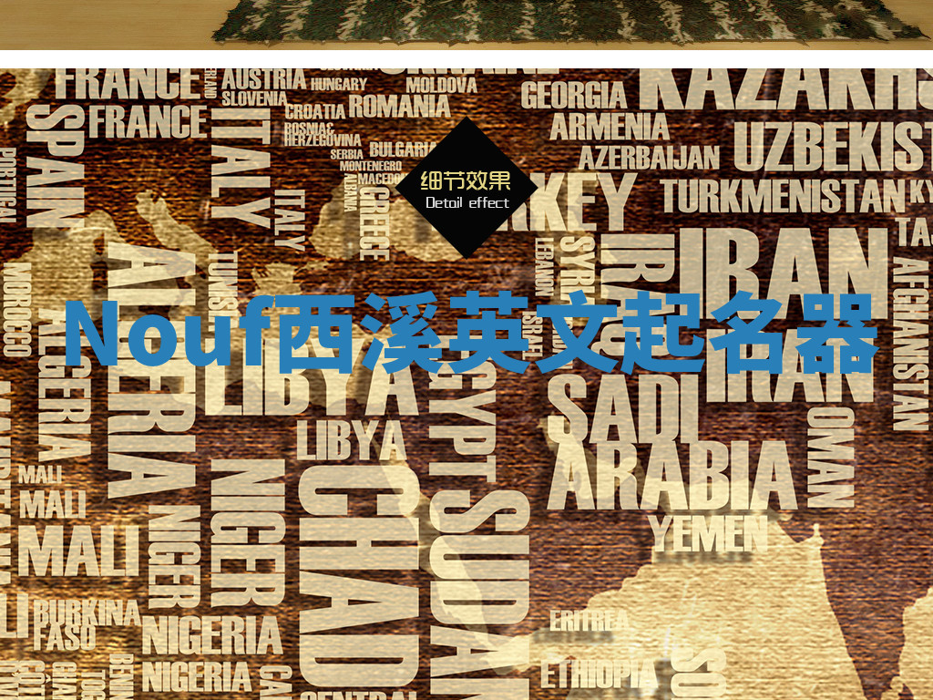 Nouf西溪英文起名器 Nouf西溪英文起名器