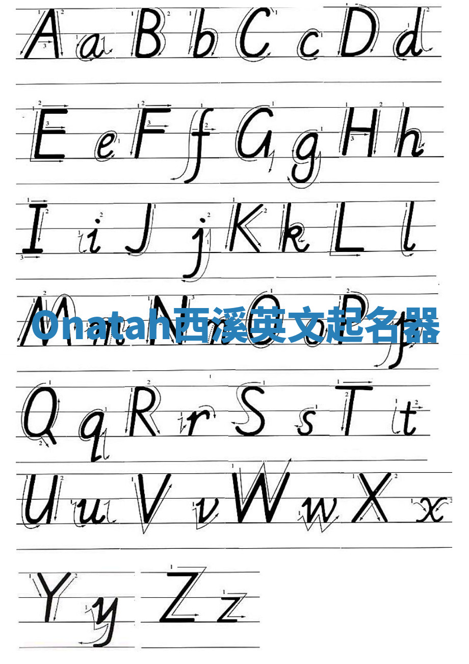 Onatah西溪英文起名器 Onatah西溪英文起名器