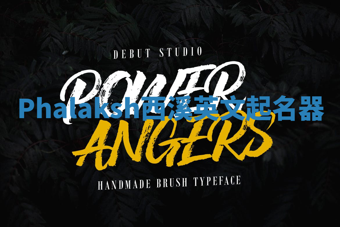 Phalaksh西溪英文起名器