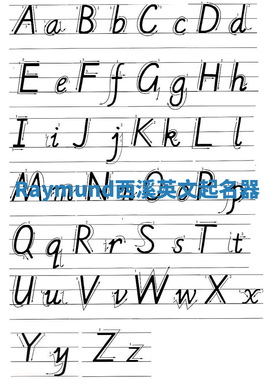 Raymund西溪英文起名器