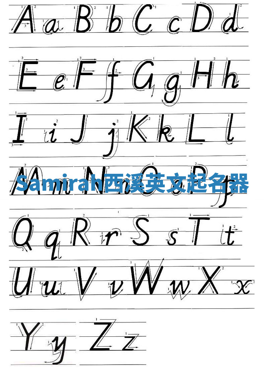 Samirah西溪英文起名器 Samirah西溪英文起名器