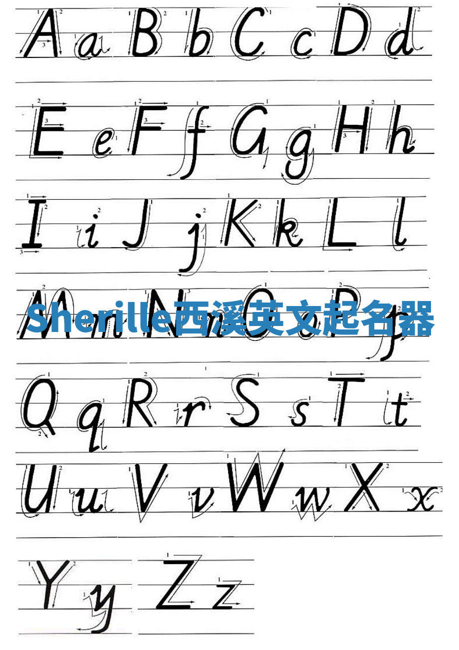 Sherille西溪英文起名器