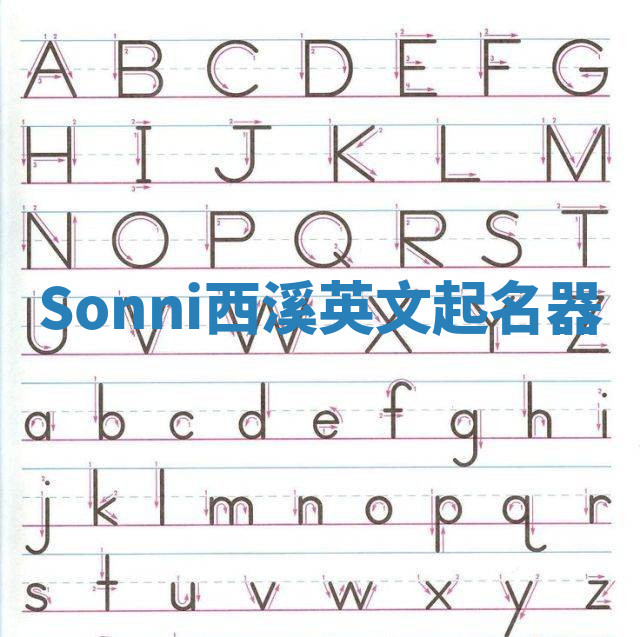 Sonni西溪英文起名器 Sonni西溪英文起名器