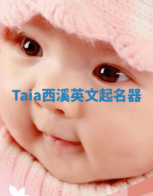 Taia西溪英文起名器 Taia西溪英文起名器