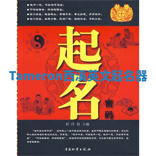 Tameron西溪英文起名器