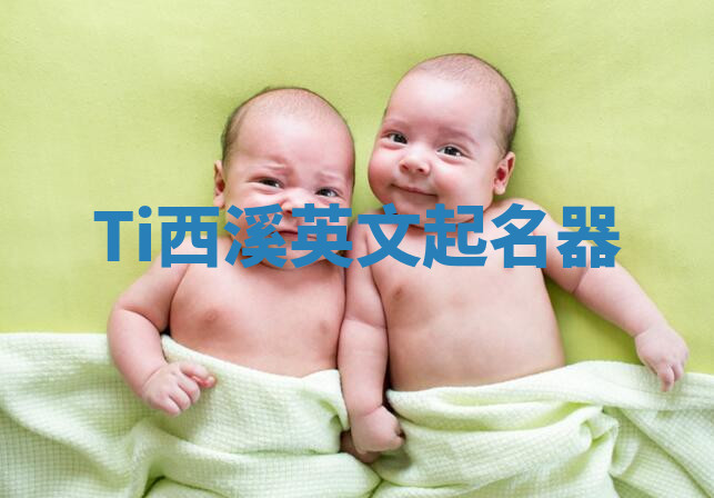 Ti西溪英文起名器 Ti西溪英文起名器