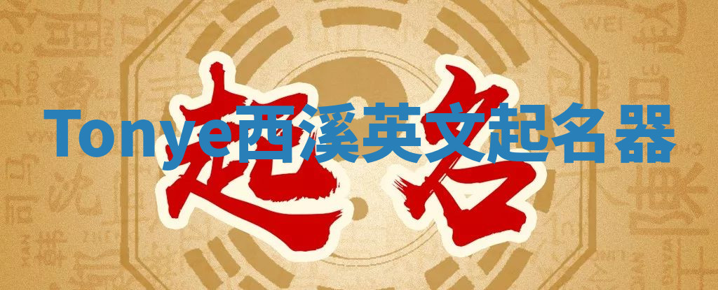 Tonye西溪英文起名器 Tonye西溪英文起名器