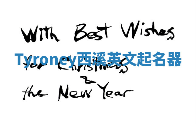 Tyroney西溪英文起名器