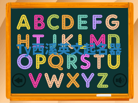 Ty西溪英文起名器