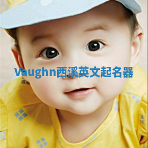 Vaughn西溪英文起名器 Vaughn西溪英文起名器