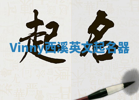 Vinny西溪英文起名器