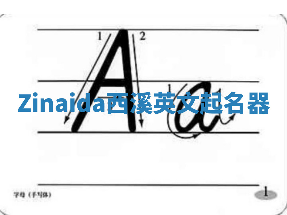 Zinaida西溪英文起名器