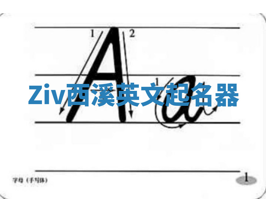 Ziv西溪英文起名器 Ziv西溪英文起名器